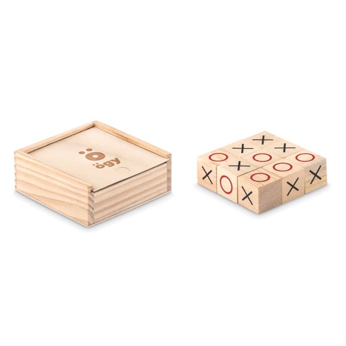 TIC TAC TOE Gra drewniana