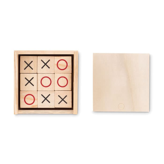 TIC TAC TOE Gra drewniana