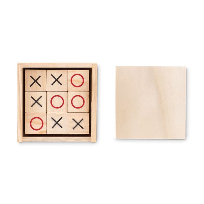 TIC TAC TOE Gra drewniana