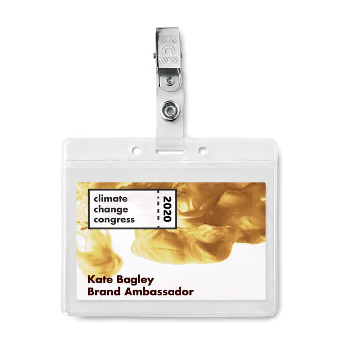 CLIPBADGE Uchwyt na identyfikator