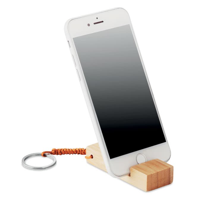 TRINEU Brelok i podstawka na smartfon
