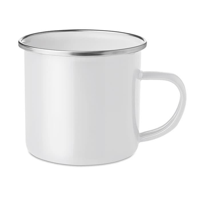 PLATEADO Metalowy kubek, warstwa emalii