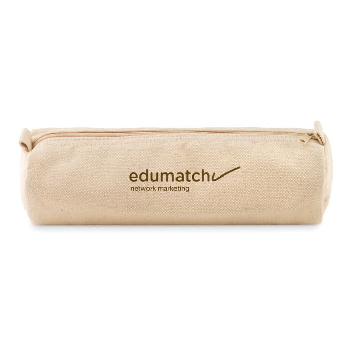 NATU POUCH Piórnik z bawełny