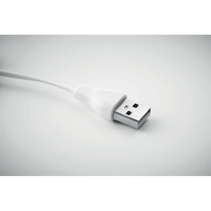 CLAUER Bambusowy kabel 3 w 1