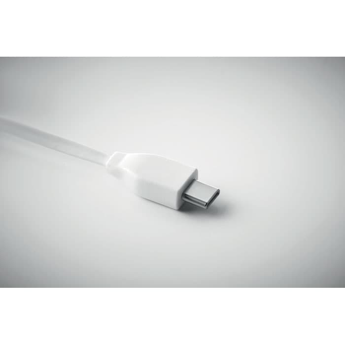 CLAUER Bambusowy kabel 3 w 1