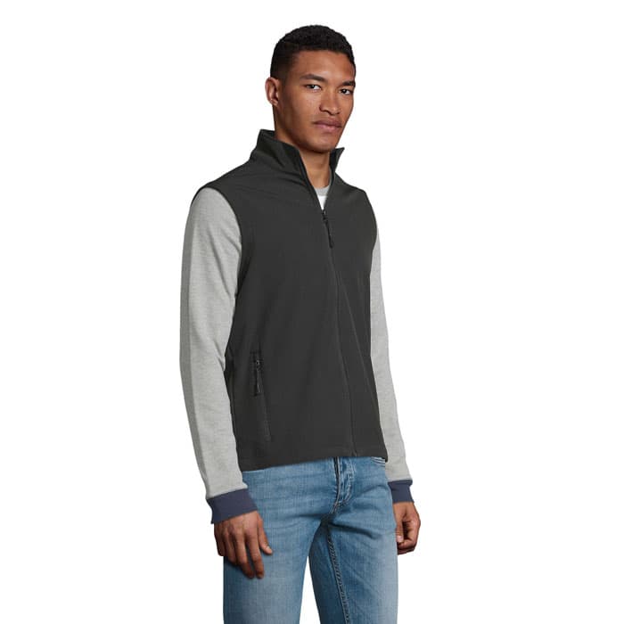 RACE BW MEN SOFTSHELL
