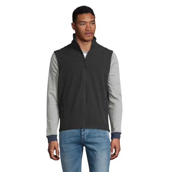 RACE BW MEN SOFTSHELL