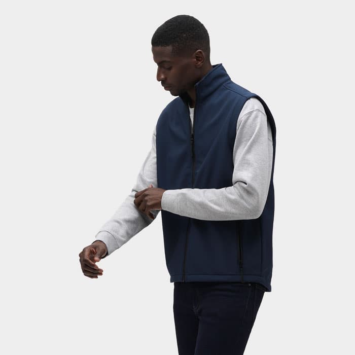 RACE BW MEN SOFTSHELL