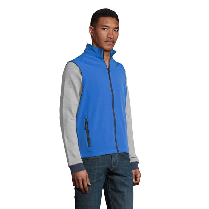 RACE BW MEN SOFTSHELL