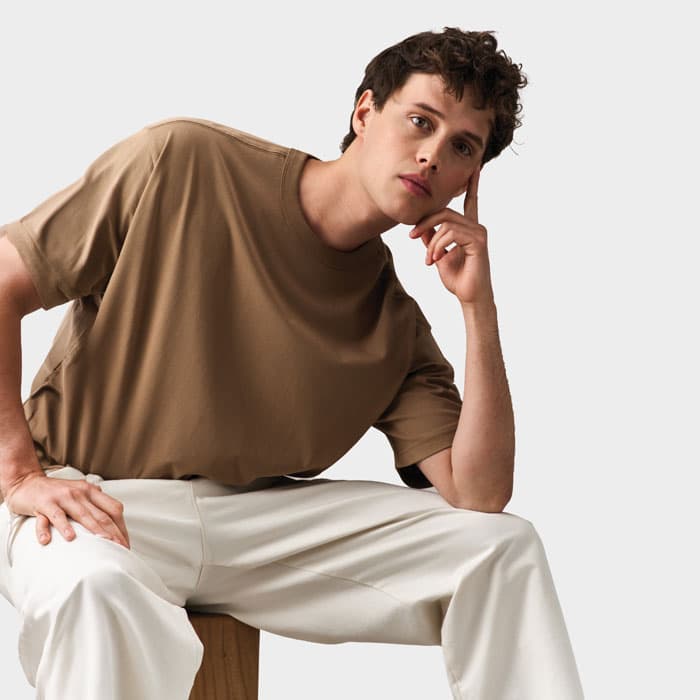 BOXY MEN T-SHIRT OVERSIZE