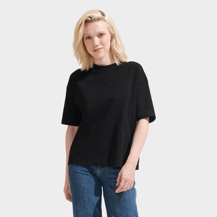 BOXY WOMEN T-SHIRT OVERSIZE