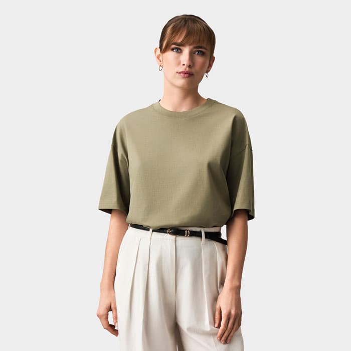 BOXY WOMEN T-SHIRT OVERSIZE