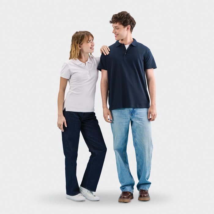 PEOPLE Damskie POLO 210g