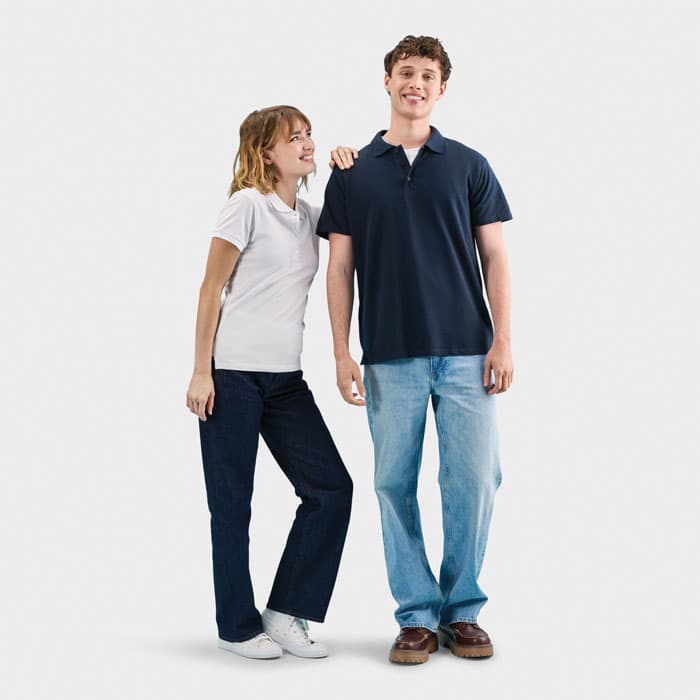 PEOPLE Damskie POLO 210g