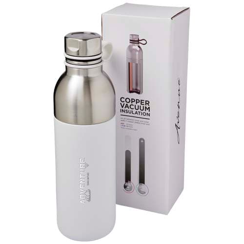 Miedziany izolowany próżniowo bidon Koln o pojemności 590 ml