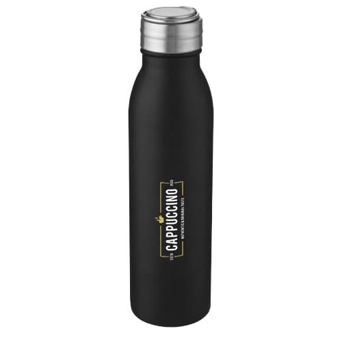 Bidon ze stali nierdzewnej Harper o pojemności 700 ml z metalową pętelką