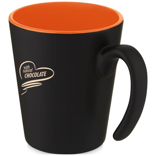 Kubek ceramiczny Oli o pojemności 360 ml z uchwytem