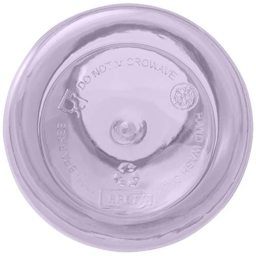 Oregon butelka na wodę o pojemności 400 ml z karabińczykiem wykonana z tworzyw sztucznych pochodzących z recyklingu z certyfi
