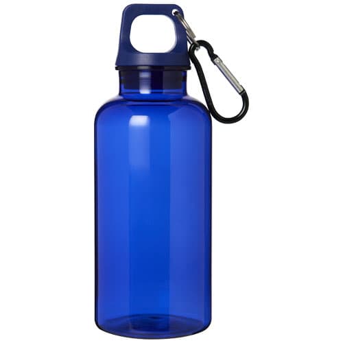 Oregon butelka na wodę o pojemności 400 ml z karabińczykiem wykonana z tworzyw sztucznych pochodzących z recyklingu z certyfi