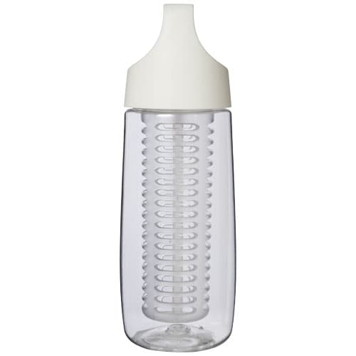 HydroFruit bidon o pojemności 700 ml z wieczkiem zaciskowym i możliwością przyrządzania wody smakowej wykonany wykonany z two