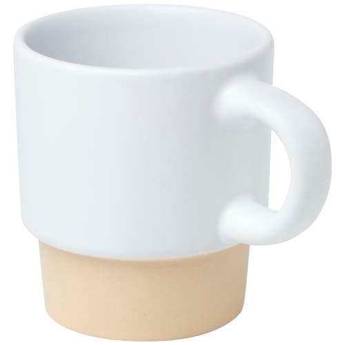 Olympia kubek do espresso z glinianym dnem, z możliwością układania w stosy, 130 ml