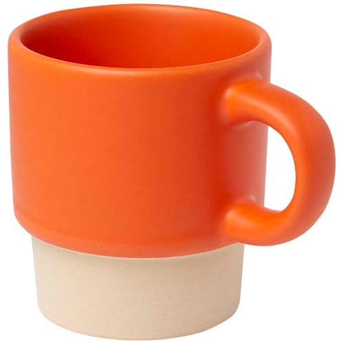 Olympia kubek do espresso z glinianym dnem, z możliwością układania w stosy, 130 ml