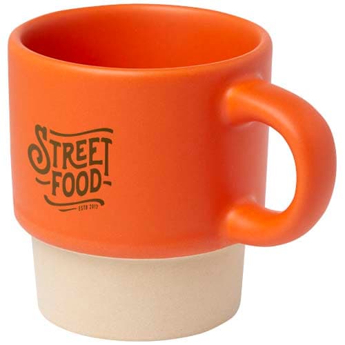 Olympia kubek do espresso z glinianym dnem, z możliwością układania w stosy, 130 ml