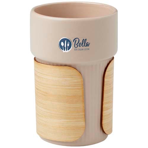 Fika kubek 340 ml z bambusową osłoną