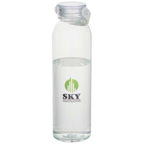 Sky butelka na wodę o pojemności 630 ml z tworzyw sztucznych pochodzących z recyklingu, posiadająca certyfikat RCS