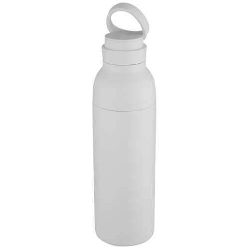Illuminate butelka termiczna o pojemności 650 ml z podwójnymi ściankami, wykonana ze stali nierdzewnej z recyklingu z certyfi