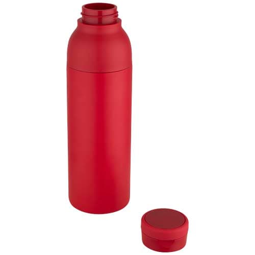 Illuminate butelka termiczna o pojemności 650 ml z podwójnymi ściankami, wykonana ze stali nierdzewnej z recyklingu z certyfi