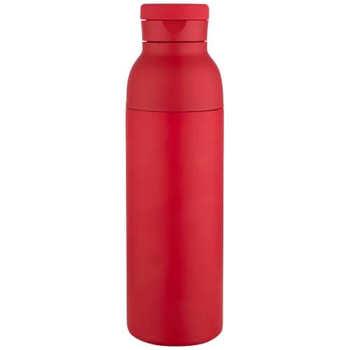 Illuminate butelka termiczna o pojemności 650 ml z podwójnymi ściankami, wykonana ze stali nierdzewnej z recyklingu z certyfi