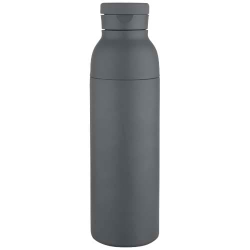 Illuminate butelka termiczna o pojemności 650 ml z podwójnymi ściankami, wykonana ze stali nierdzewnej z recyklingu z certyfi