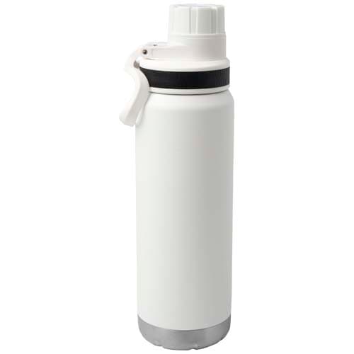 Butelka Fortis z recyklingowanej stali nierdzewnej, z miedzianą izolacją próżniową, o pojemności 700 ml, z certyfikatem RCS,
