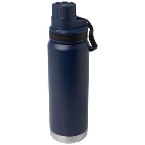 Butelka Fortis z recyklingowanej stali nierdzewnej, z miedzianą izolacją próżniową, o pojemności 700 ml, z certyfikatem RCS,