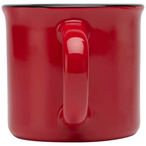 Bari kubek ceramiczny o pojemności 240 ml z błyszczącym wykończeniem
