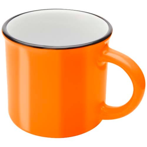 Bari kubek ceramiczny o pojemności 240 ml z błyszczącym wykończeniem