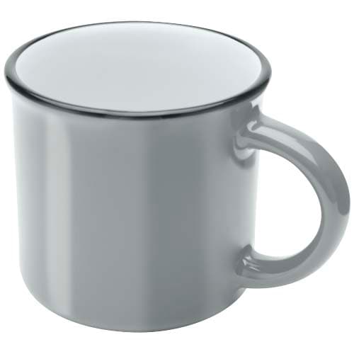 Bari kubek ceramiczny o pojemności 240 ml z błyszczącym wykończeniem
