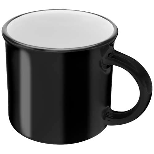 Bari kubek ceramiczny o pojemności 240 ml z błyszczącym wykończeniem