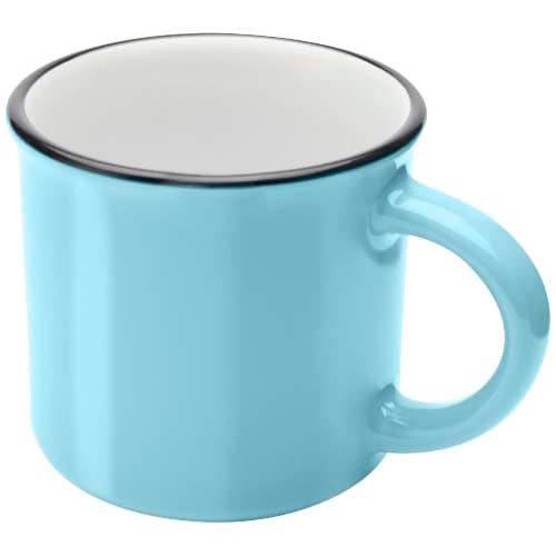 Bari kubek ceramiczny o pojemności 240 ml z błyszczącym wykończeniem