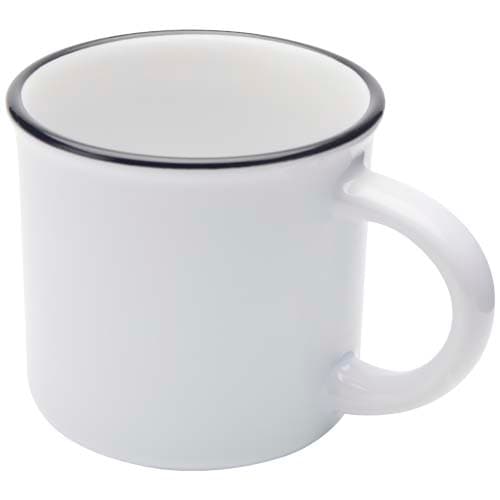 Bari kubek ceramiczny z nadrukiem sublimacyjnym o pojemności 240 ml