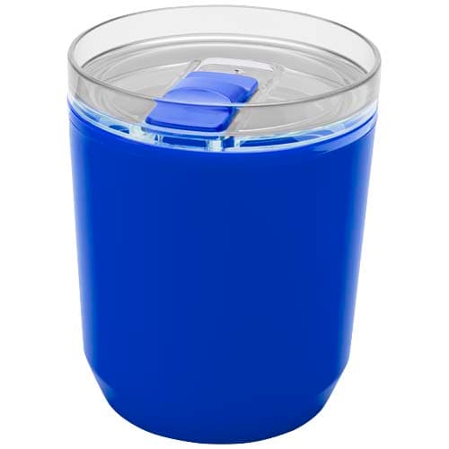 Hudson kubek z podwójnymi ściankami o pojemności 180 ml wykonany z tworzyw sztucznych pochodzących z recyklingu