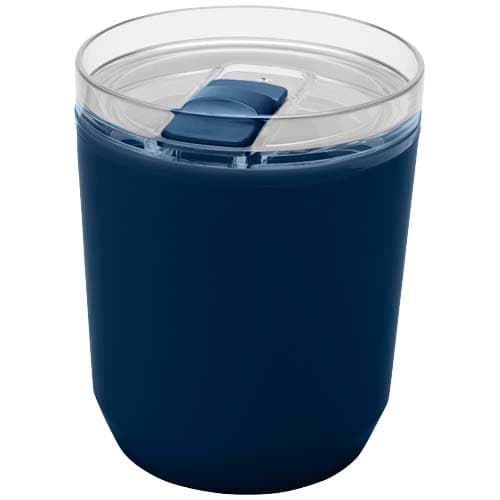 Hudson kubek z podwójnymi ściankami o pojemności 180 ml wykonany z tworzyw sztucznych pochodzących z recyklingu