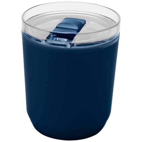 Hudson kubek z podwójnymi ściankami o pojemności 180 ml wykonany z tworzyw sztucznych pochodzących z recyklingu