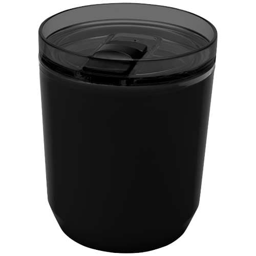 Hudson kubek z podwójnymi ściankami o pojemności 180 ml wykonany z tworzyw sztucznych pochodzących z recyklingu