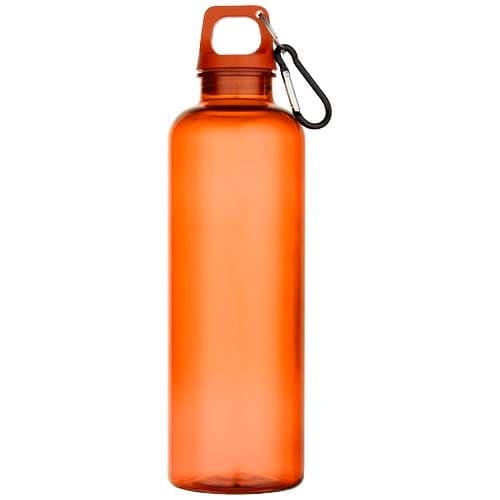 Oregon butelka na wodę o pojemności 750 ml z karabińczykiem wykonana z tworzyw sztucznych pochodzących z recyklingu z certyfi