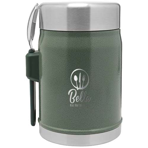 Słoik na żywność Stanley Legendary z łyżko-widelcem, o pojemności 400 ml