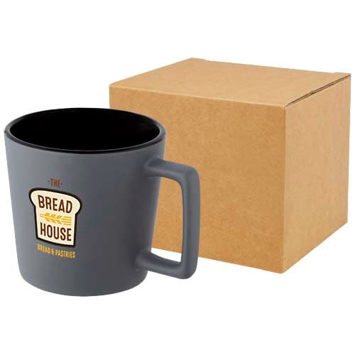 Cali Kubek ceramiczny o pojemności 370 ml z matowym wykończeniem