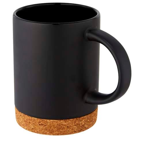 Neiva Kubek ceramiczny o pojemności 425 ml z korkową podstawą