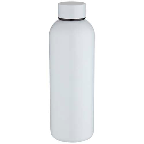 Spring jednościenna butelka na wodę o pojemności 750 ml do nadruku sublimacyjnego, wykonana ze stali nierdzewnej z recyklingu